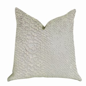 Plutus PBRA1408-2036-DP Plutus Mystical Iceberg Throw Pillow In White 