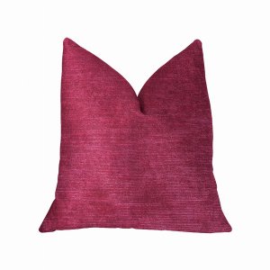 Plutus PBKR1905-2424-DP Plutus Lady Fuschia Pink Luxury Throw Pillow