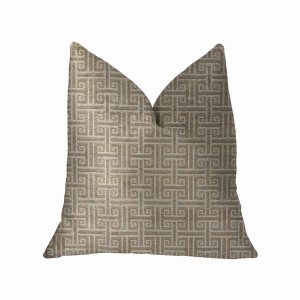 Plutus PBKR1940-2030-DP Plutus Emperor Gray And Beige Luxury Throw Pil