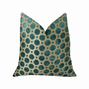 Plutus PBRAZ364-2626-DP Plutus Velvet Aquamarine Turquoise And Taupe H