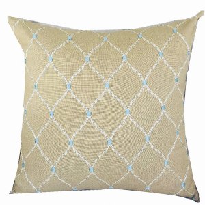 Plutus PBRAZ186-2626-DP Plutus Abby  Taupe White And Blue Handmade Lux