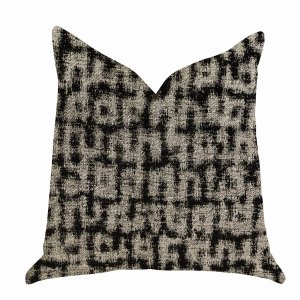 Plutus PBRA1375-2424-DP Plutus Modish Millie Luxury Throw Pillow In Bl