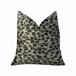 Plutus PBRAZ020-2626-DP Plutus Wild Cheetah Taupe And Black Handmade L