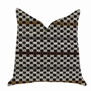 Plutus PBRA1373-2036-DP Plutus Poppy Chic Woven Luxury Throw Pillow In