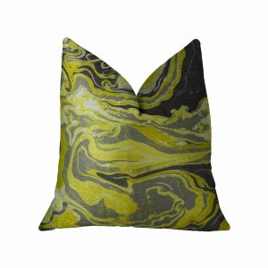 Plutus PBRAZ378-1616-DP Plutus Marble Onyx Yellow Gray And Black Handm