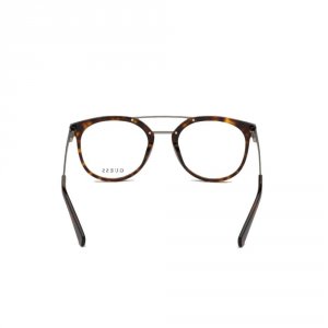 Guess GU-1964-052 Gu-1964-052 Dark Havana Round Men's Acetate Eyeglass