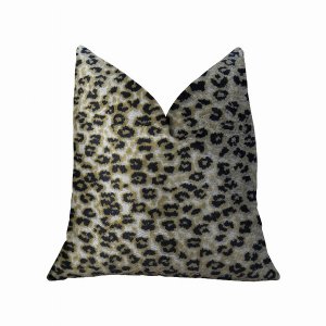 Plutus PBRAZ020-1616-DP Plutus Wild Cheetah Taupe And Black Handmade L