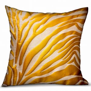 Plutus PBRA2341-2626-DP Plutus Mimosa Zebra  Orange Animal Motif Luxur