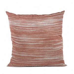 Plutus PBRA2412-2424-DP Plutus Red, Beige Shower Stripe Luxury Throw P