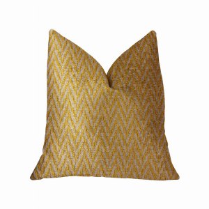 Plutus PBRA2319-2626-DP Plutus Zun Rise Yellow And Beige Luxury Throw 