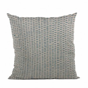 Plutus PBRA2452-1220-DP Plutus Blue Punctuation Dot Luxury Throw Pillo