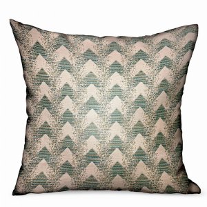 Plutus PBDUO108-2424-DP Plutus Forest Jade Sea Green Chevron Luxury Ou