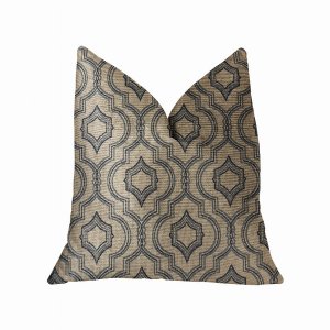 Plutus PBRA2247-2020-DP Plutus Anise Black And Beige Luxury Throw Pill