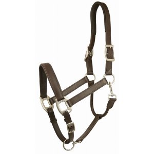 Choice 5-637840 Gatsby Adjustable Padded Leather Halter