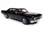 Autoworld AMM1259 1966 Chevrolet Biscayne Nickey Coupe Tuxedo Black Wi