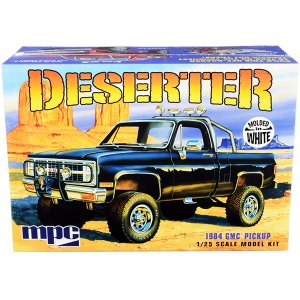 Mpc MPC847 Skill 2 Model Kit 1984 Gmc Pickup Truck (molded In White) D