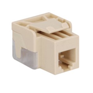 Cablesys IC1076V0AL - Cat3 Jck 6con. Almond