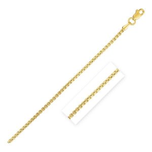 Unbranded 76406-16 14k Yellow Gold Round Box Chain 1.35 Mm Size: 16''