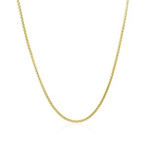 Unbranded 76406-16 14k Yellow Gold Round Box Chain 1.35 Mm Size: 16''