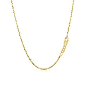 Unbranded 76406-16 14k Yellow Gold Round Box Chain 1.35 Mm Size: 16''