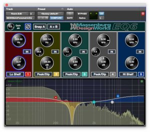 Massenburg MDWEQ6 Native+ Eq Plugin For Pro Tools Aax Native, Vst   Au