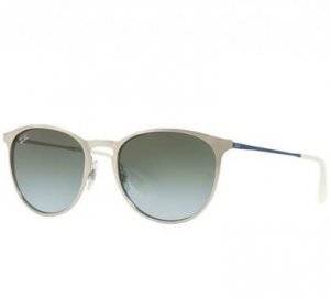 Ray RB3539-9080I7 Ray-ban Rb3539 9080i7 Erika Silver And Blue Metal Fr