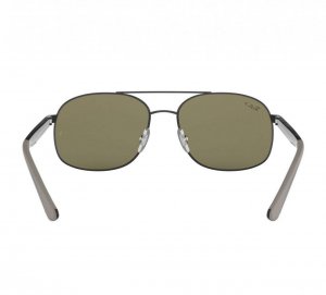 Ray RB3593-002/9A Ray-ban Rb3593-0029a Black Square Green Classic G-15