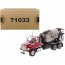 Diecast 71033 Western Star 4700 Sf Concrete Mixer Truck Metallic Red W