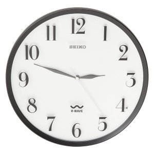 Seiko QXR1311SLH Traditional Look 12 Radio Wave Wall Clock  Qxr1311s