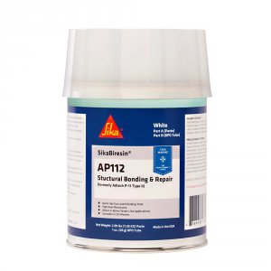 Sika 609802 Biresinreg; Ap112 White Quart Bpo Hardener Required