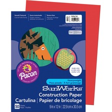 Pacon 9903 Sunworks Construction Paper - Multipurpose - 9width X 12len