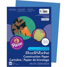 Pacon PAC 7403 Sunworks Construction Paper - Multipurpose - 0.50height