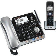 At ATT TL86109 Att Bluetooth, Dect 6.0 Cordless Phone - Black, Silver 