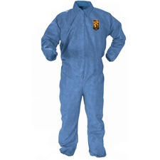 Kimberly KCC 45004 Kleenguard A60 Coveralls - Zipper Front, Storm Flap