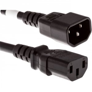 Unc PWRC13C1404FRED Power Cord C13 - C14, 18awg, 10amp, 250v, Svt Jack