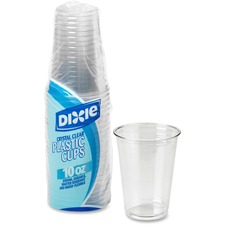 Georgia DXE CP10DX Georgia-pacific Crystal Clear Plastic Cups - 10 Fl 