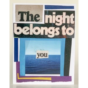 Barnes SQ0814114 The Night Belongs To You Greeting Card (pack Of 6)