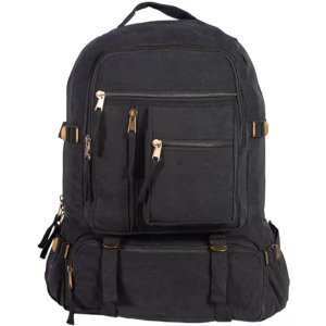 Fox 43-781 Retro Cantabrian Excursion Rucksack (no Leather Trim) - Bla