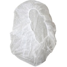 Genuine GJO 85140 Joe, , Nonwoven Bouffant Cap, 100  Pack, White - Lig