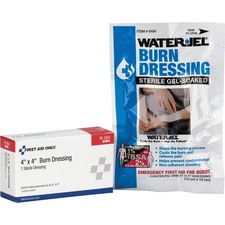 First PIL 16004 First Aid Only Water Jel Burn Dressing - 4 X 4 - 1each