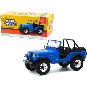 Greenlight 19079 1972 Jeep Cj-5 Blue Mork  Mindy (1978-1982) Tv Series