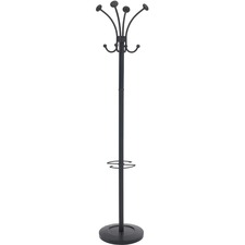 Alba ABA PMVIENAN Alba Four Double Peg Coat Stand - 8 Pegs - For Coat,