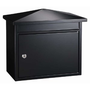 Qualarc WF-PM14 Summit Locking Mailbox, Black Color