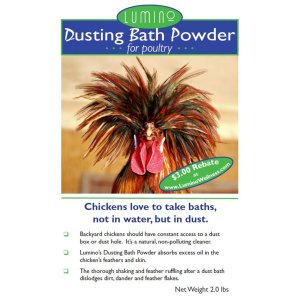 Lumino MA675 Dusting Bath Powder For Poultry 2 Lbs