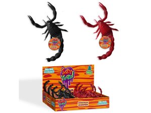 Bulk AF730 Icky Yuckz! Stretchy Giant Scorpions Assortment In Pdq Disp