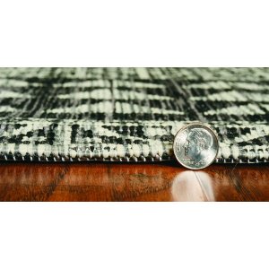 Homeroots.co 375219 Stylish 3' X 5' Charcoal Polypropylene Outdoor Rug