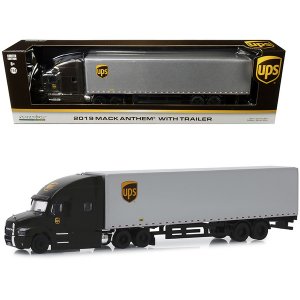 Greenlight 30089 2019 Mack Anthem With Trailer United Parcel Service (