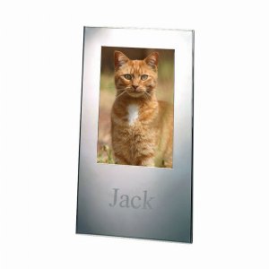 Creative 23222 Silhouette Frame, Nickel Plated Holds 3 X 5 Photo