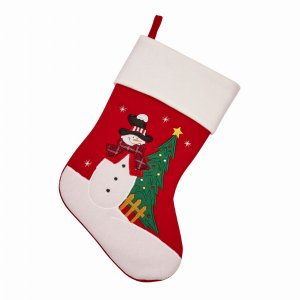 Creative 18832 Personalized Snowman  Tree Christmas Stocking - 15.5