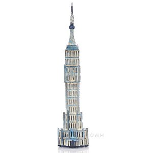 Old AJ035 Handmade Empire State Building Coin Bank